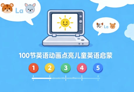 100节英语动画点亮儿童英语启蒙-大伟资源网