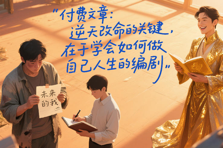 付费文章：逆天改命的关键，在于学会如何做自己人生的编剧-大伟资源网