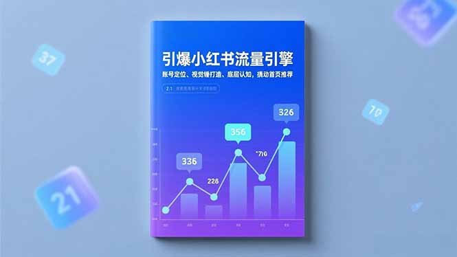 引爆小红书流量引擎，账号定位、视觉锤打造、底层认知，撬动首页推荐-大伟资源网