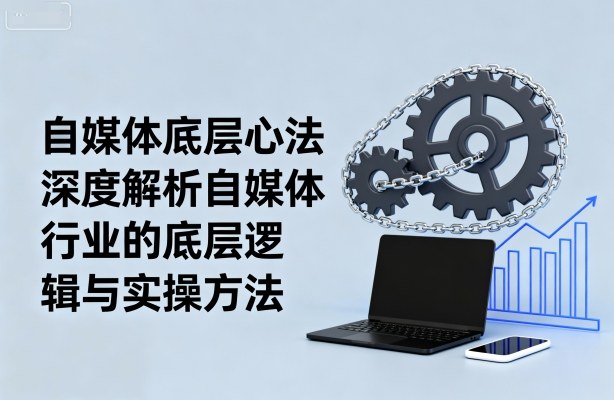 自媒体底层心法，深度解析自媒体行业的底层逻辑与实操方法-大伟资源网